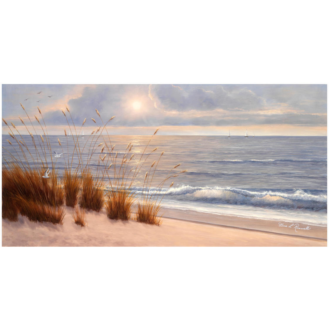 Seashore -Paper Art-26&quotx14"