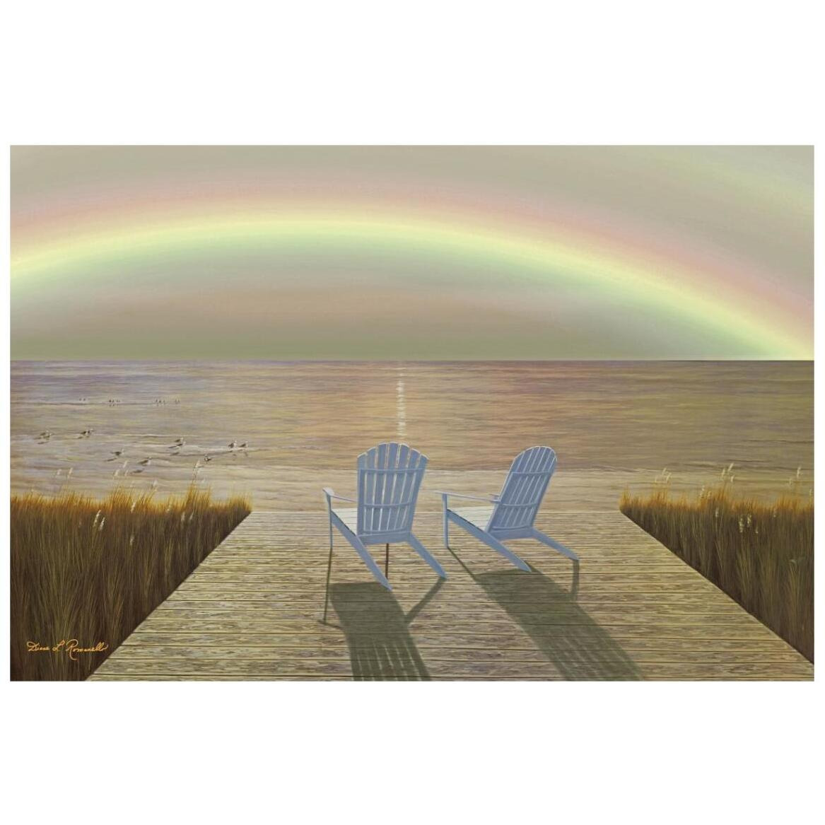 Over the Rainbow -Paper Art-20&quotx14"