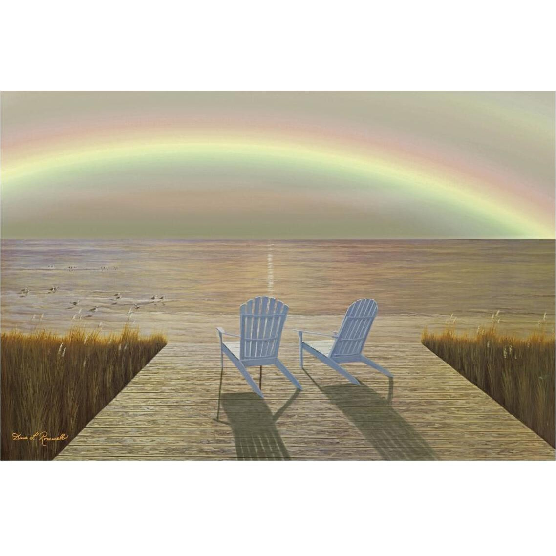 Over the Rainbow -Paper Art-38&quotx26"