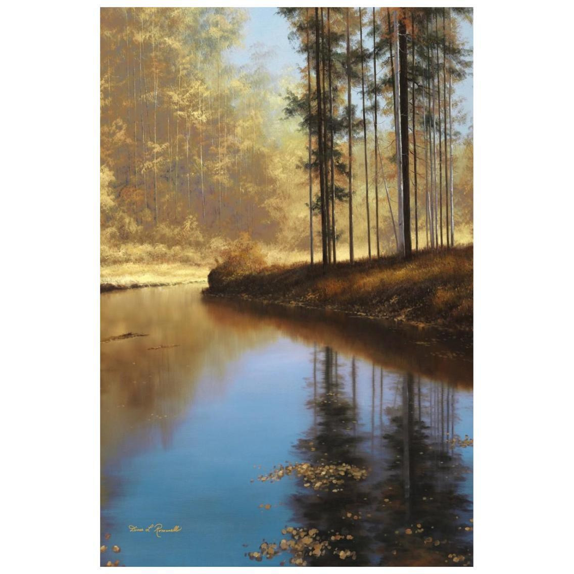 Golden Reflections -Paper Art-18&quotx26"