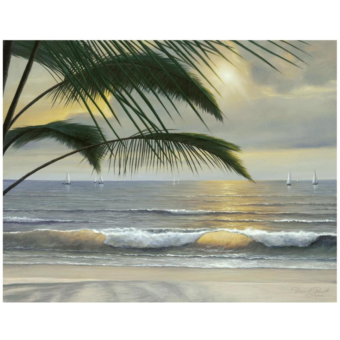 Paradiso -Paper Art-46&quotx36.76"