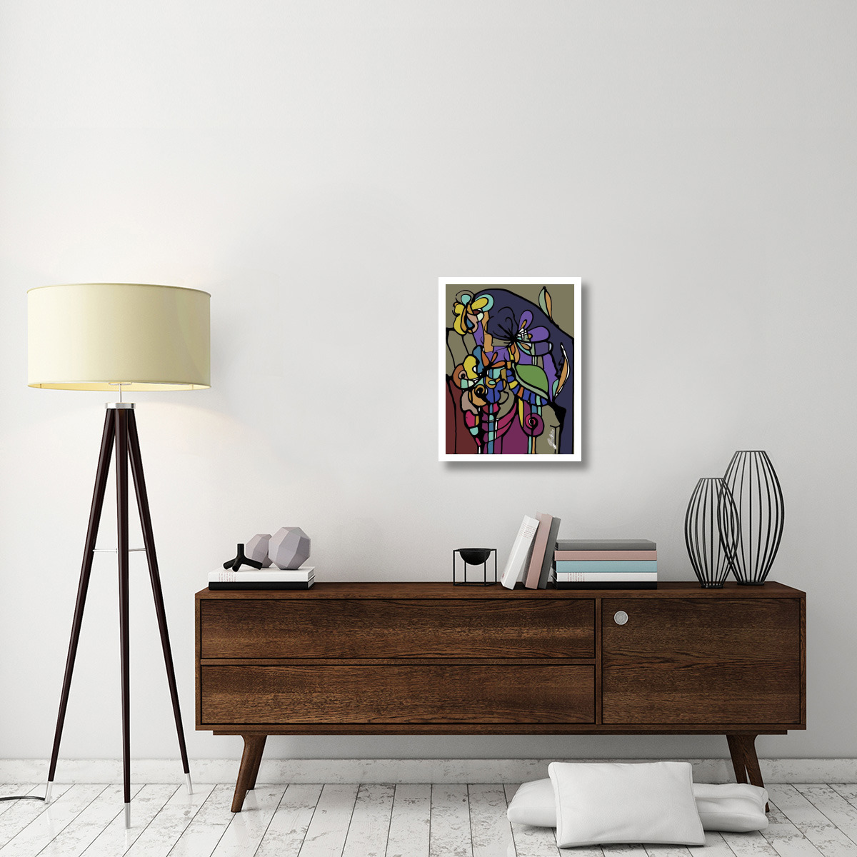 Stained Glass Bouquet -Paper Art-20&quotx26"