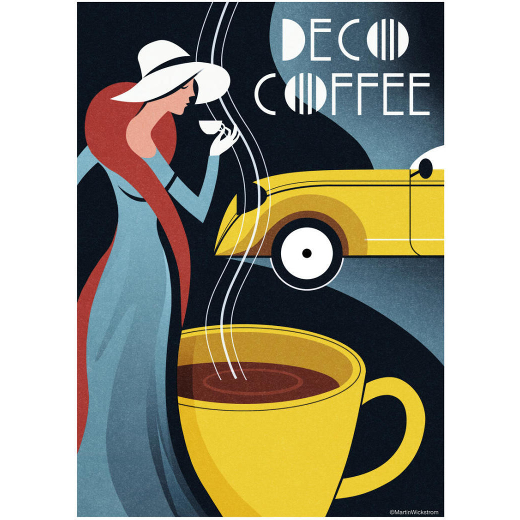 Deco Coffee -Paper Art-20&quotx26"