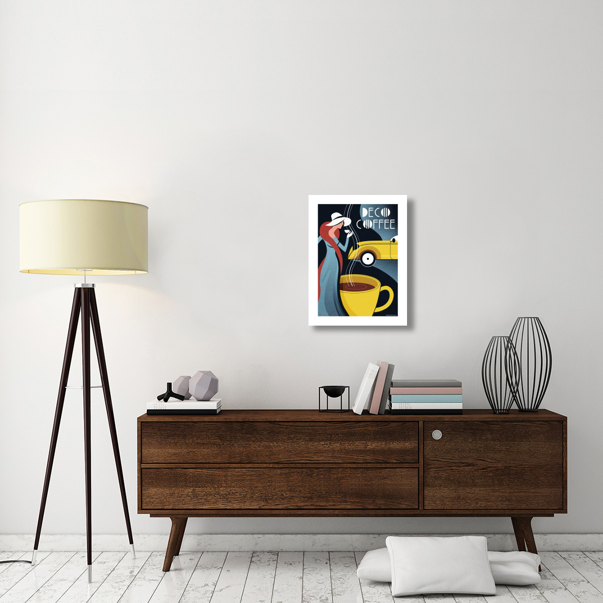 Deco Coffee -Paper Art-20&quotx26"