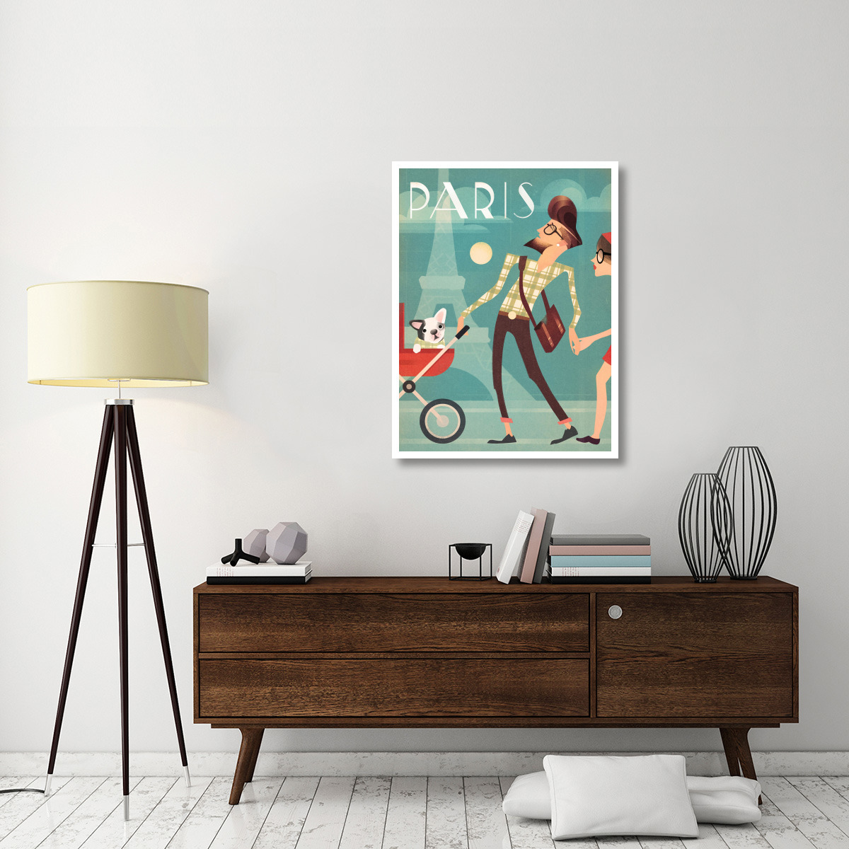 Paris -Paper Art-32&quotx42"