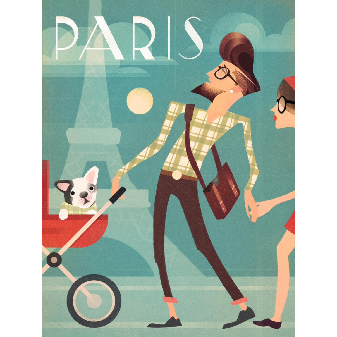 Paris -Paper Art-38&quotx50"