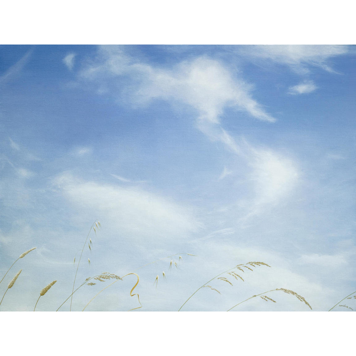 Big Sky-Summer Glee -Paper Art-50&quotx38"