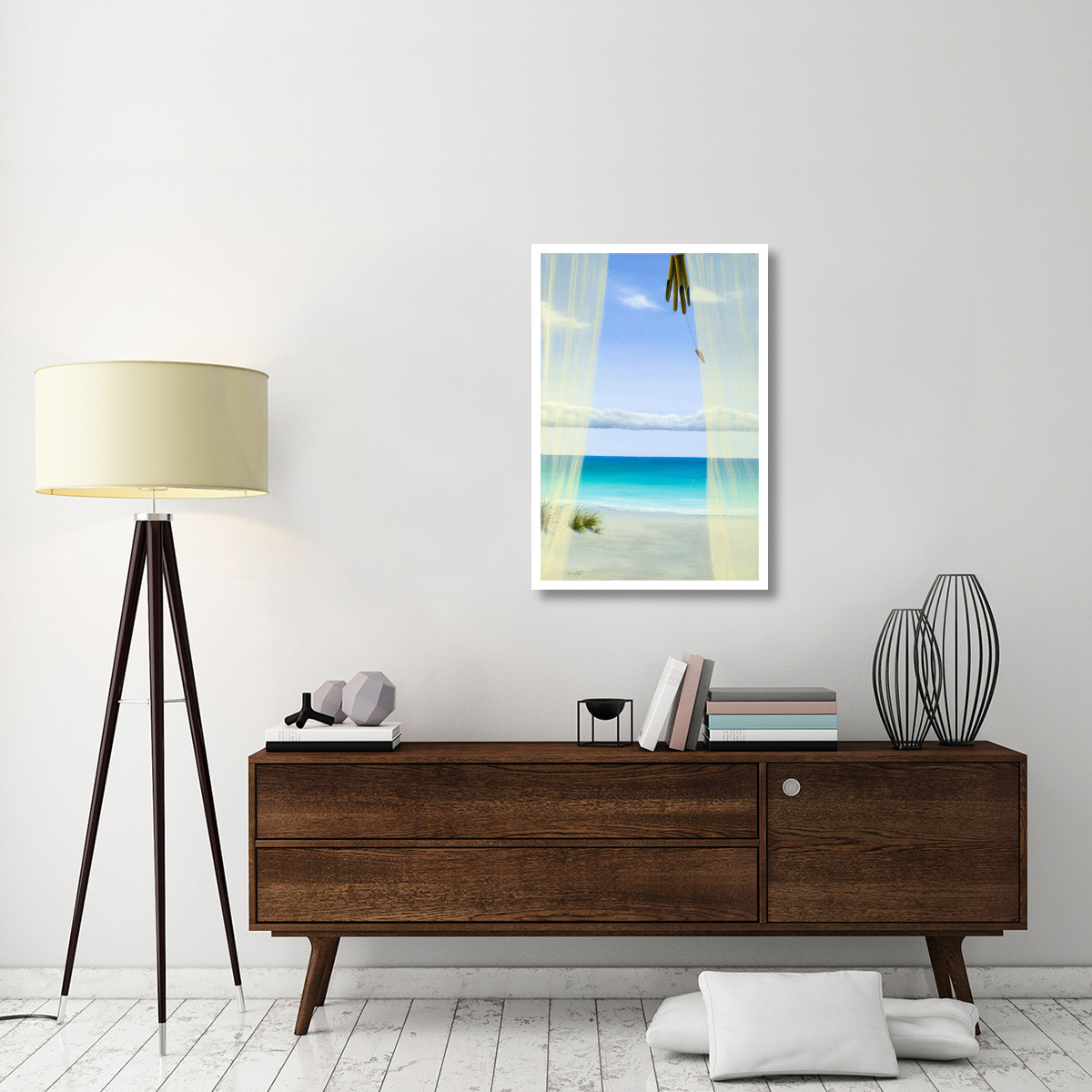 Blissful Breeze -Paper Art-26&quotx38"