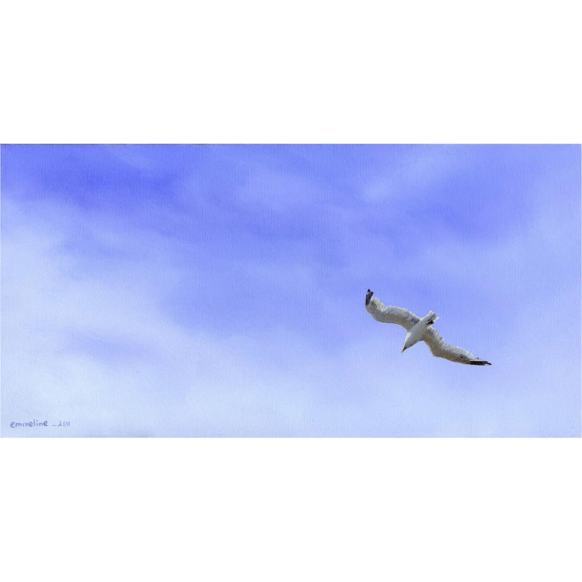 Fly High -Paper Art-74&quotx38"