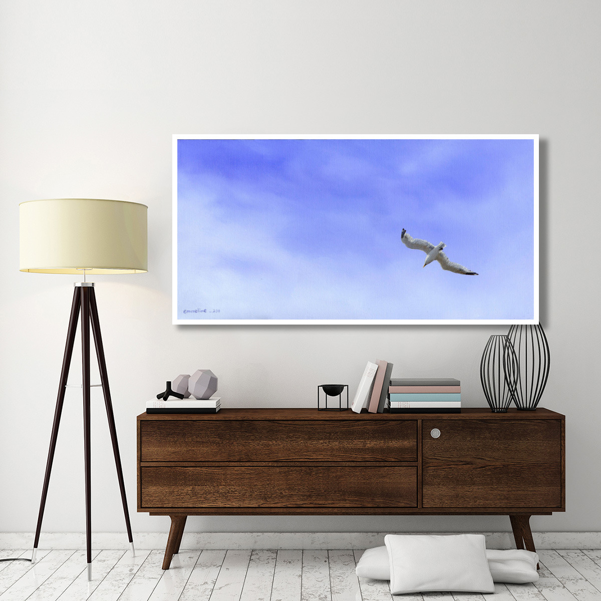 Fly High -Paper Art-74&quotx38"