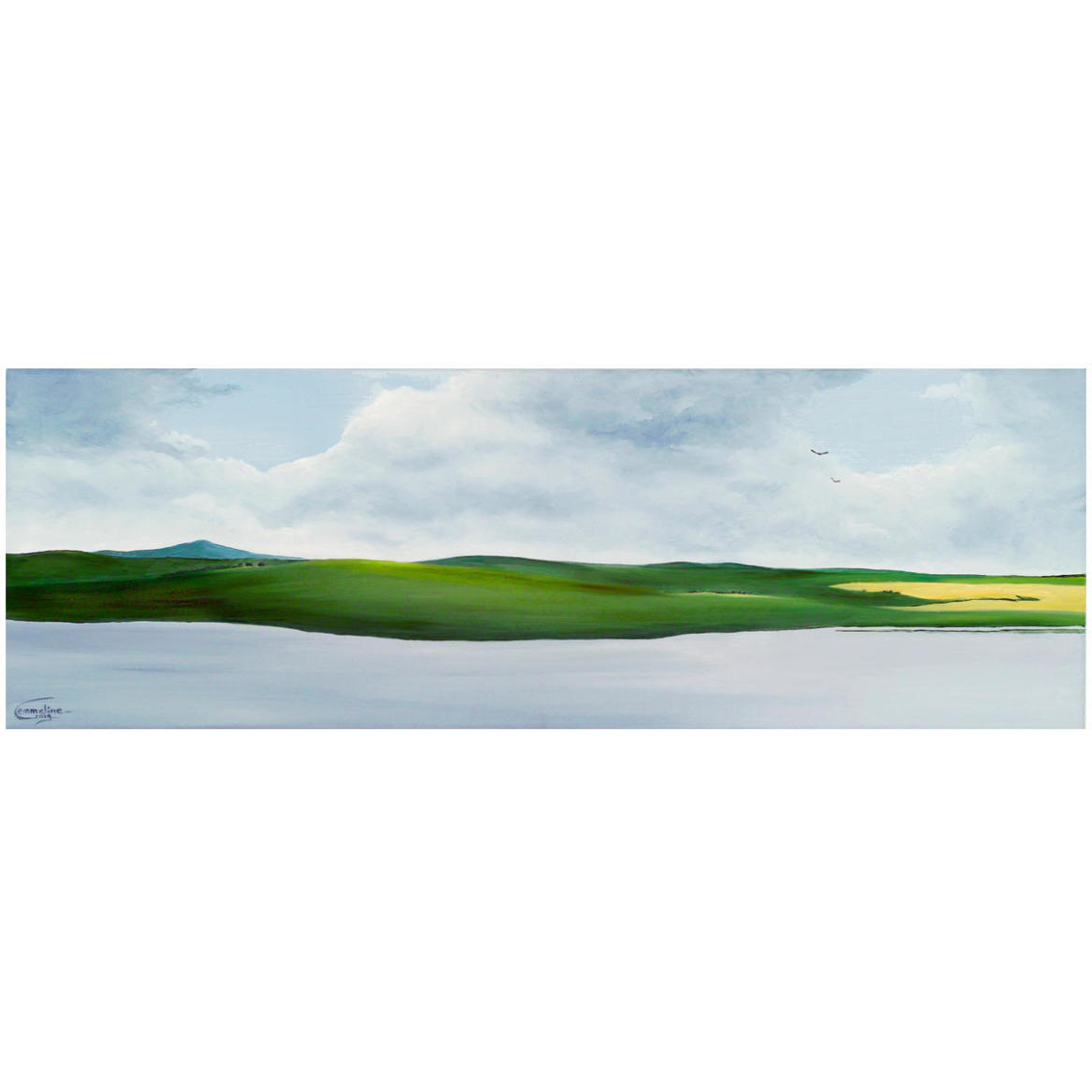 Greeness -Paper Art-56&quotx20"