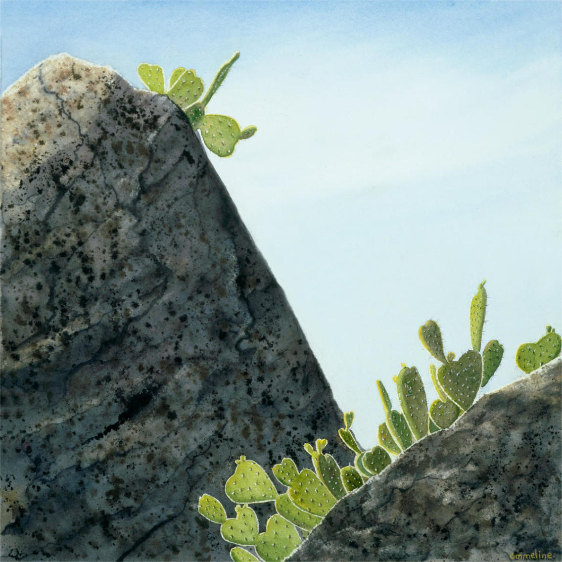 I Love New Mexico -Paper Art-38&quotx38"
