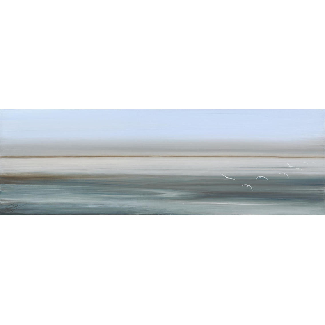 Quiet Motion -Paper Art-38&quotx14"