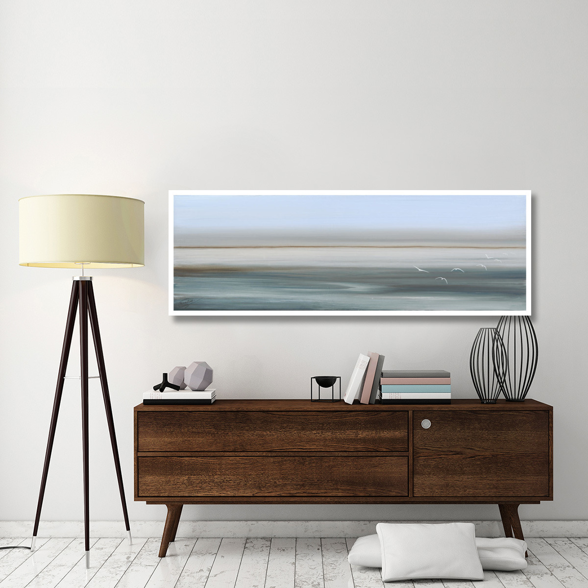 Quiet Motion -Paper Art-74&quotx26"