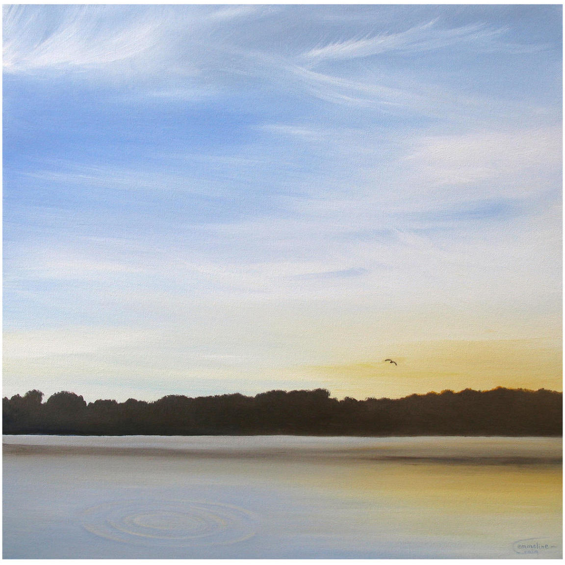 Ripples -Paper Art-42&quotx42"