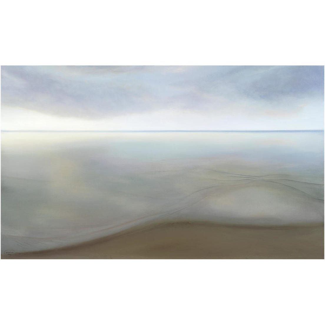 Sea Whisper -Paper Art-24&quotx15.2"
