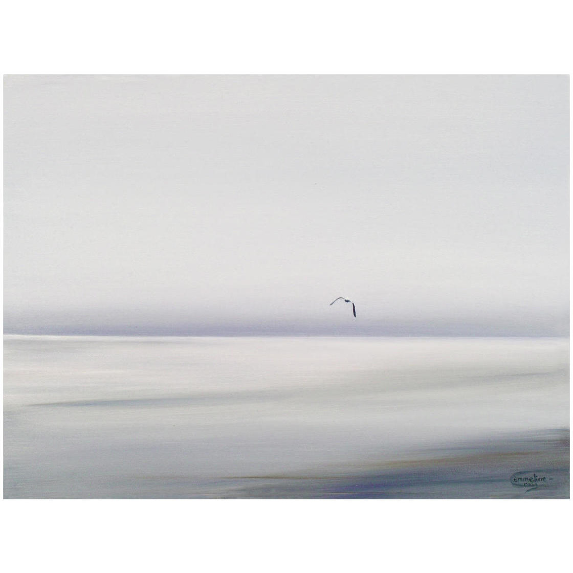 Stillness in Motion 1 -Paper Art-26&quotx20"