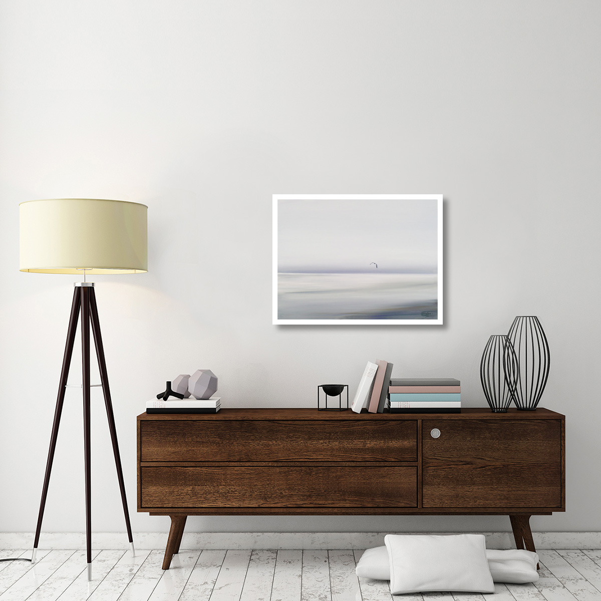 Stillness in Motion 1 -Paper Art-34&quotx26"