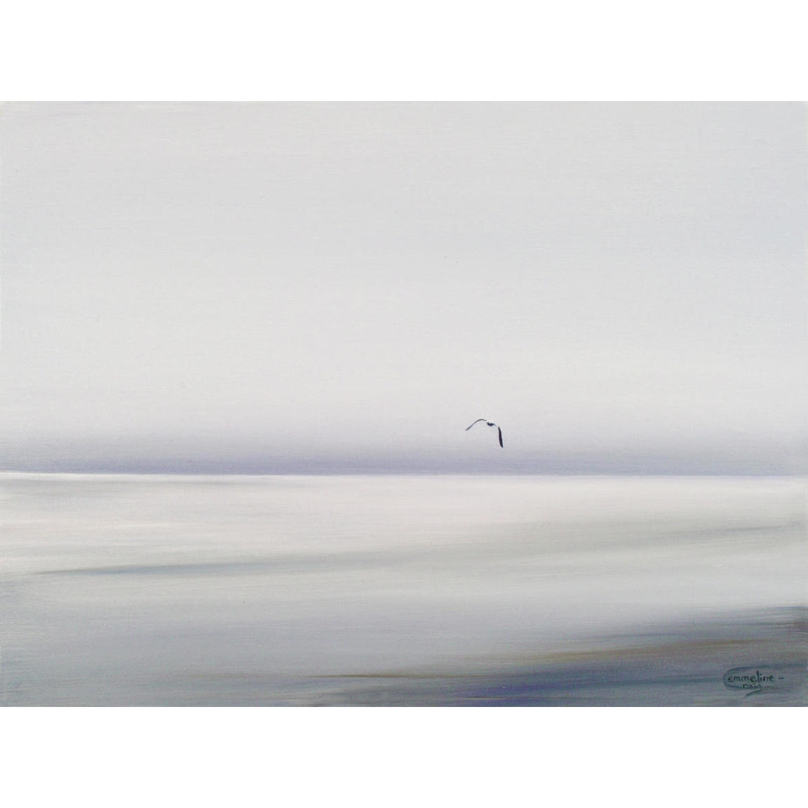 Stillness in Motion 1 -Paper Art-50&quotx38"