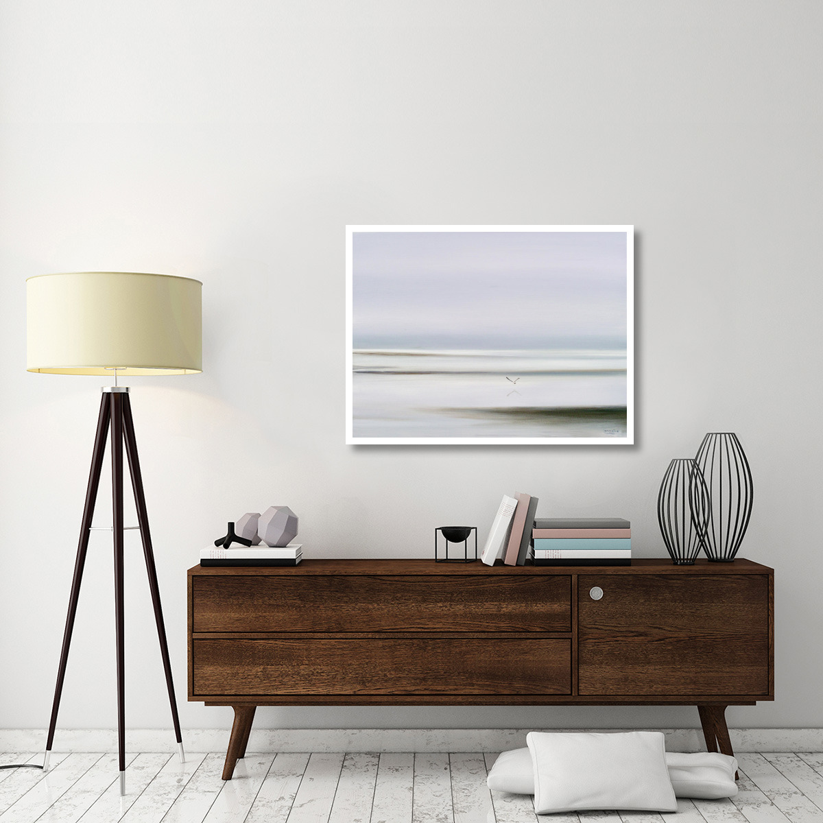 Stillness in Motion 2 -Paper Art-42&quotx32"