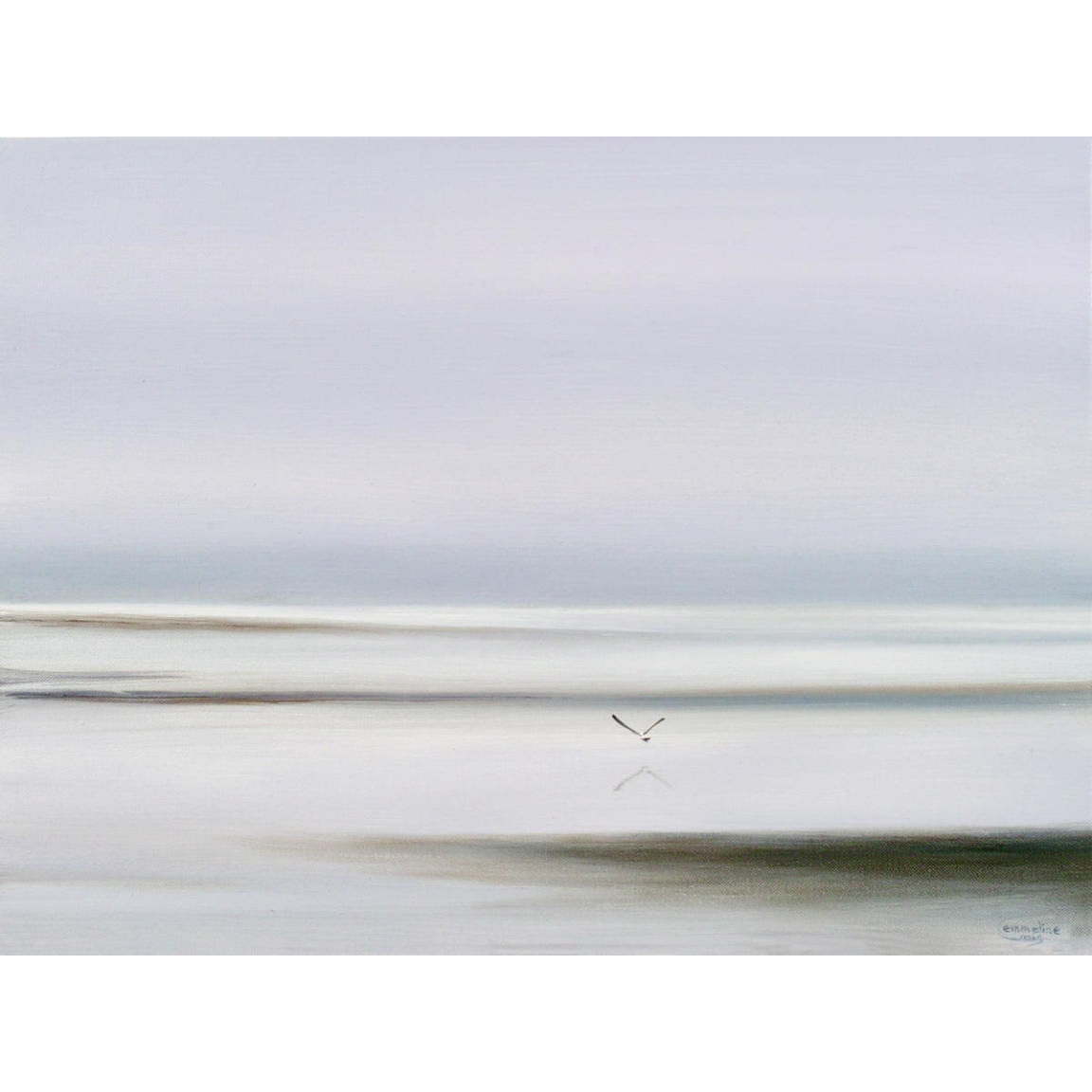 Stillness in Motion 2 -Paper Art-50&quotx38"