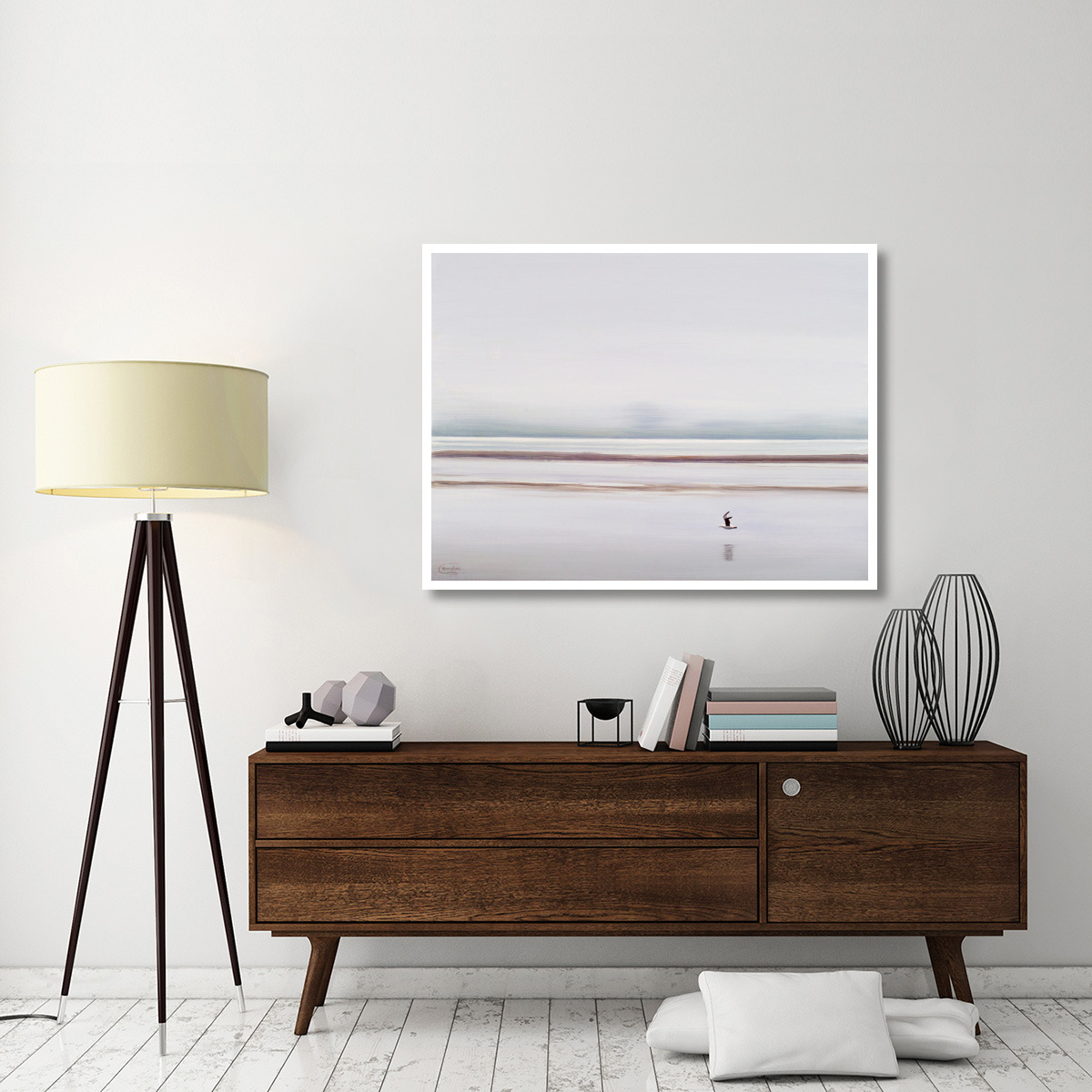 Stillness in Motion 3 -Paper Art-50&quotx38"