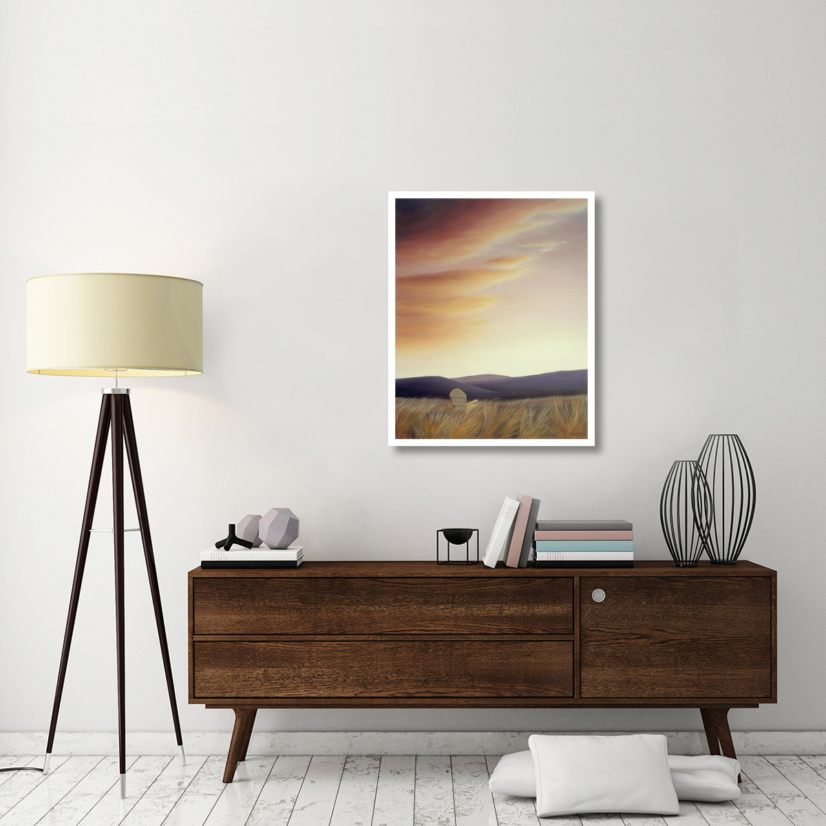 Sunset Bliss -Paper Art-30&quotx37"