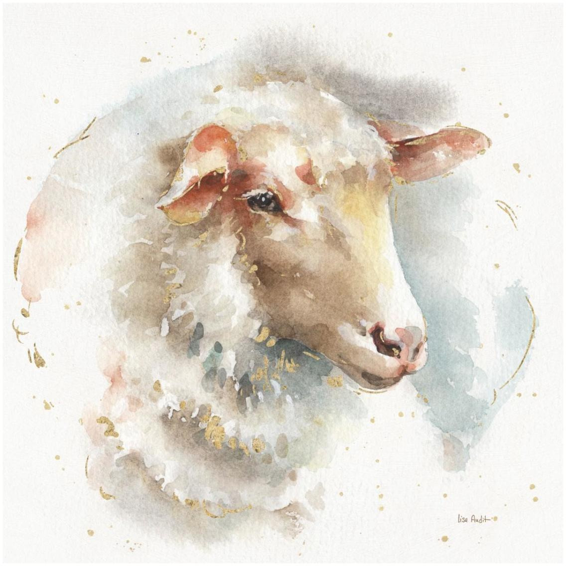 Farm Friends IV -Paper Art-32&quotx32"