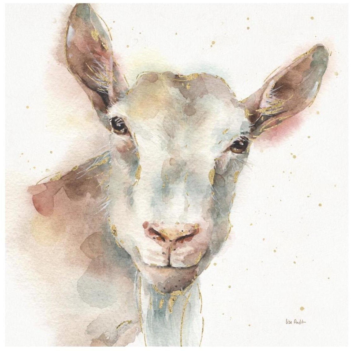 Farm Friends I -Paper Art-26&quotx26"