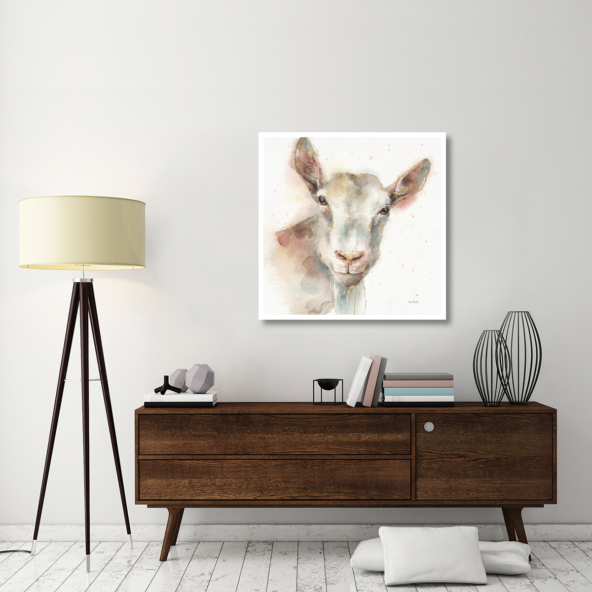 Farm Friends I -Paper Art-38&quotx38"