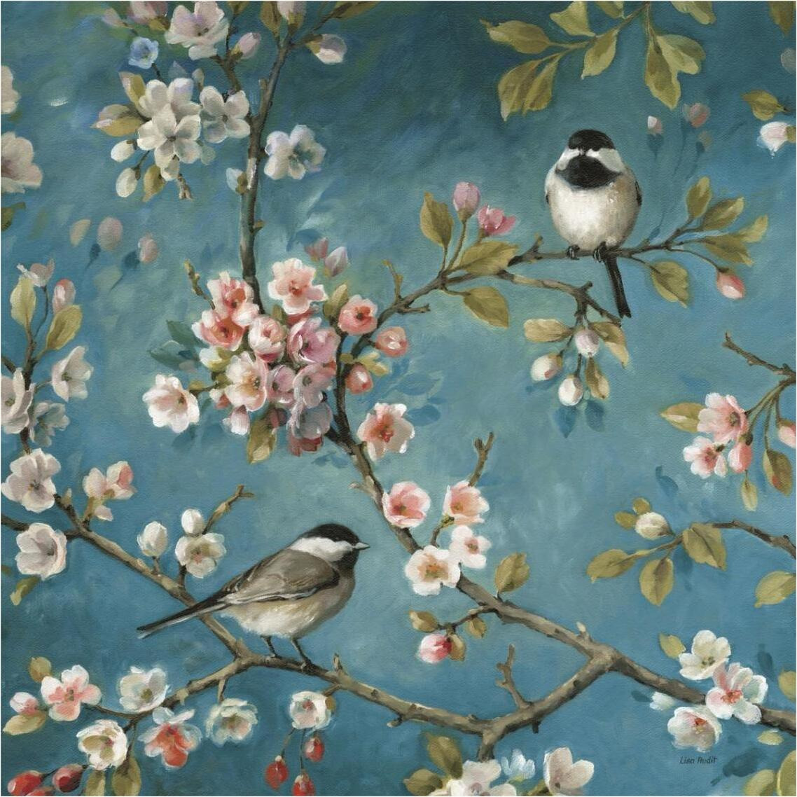 Blossom I Crop -Paper Art-38&quotx38"