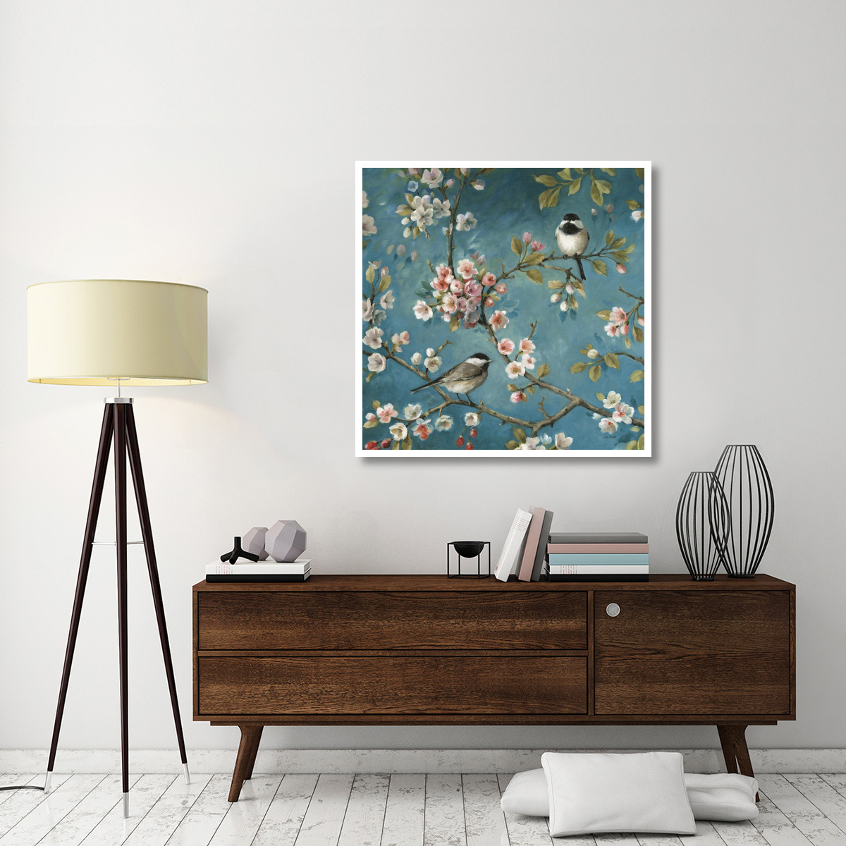 Blossom I Crop -Paper Art-42&quotx42"