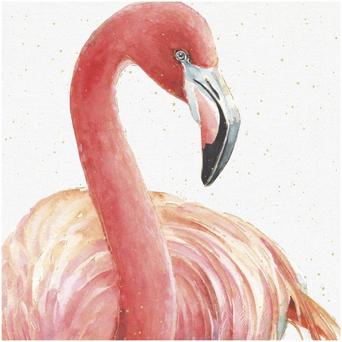 Gracefully Pink II -Paper Art-32&quotx32"
