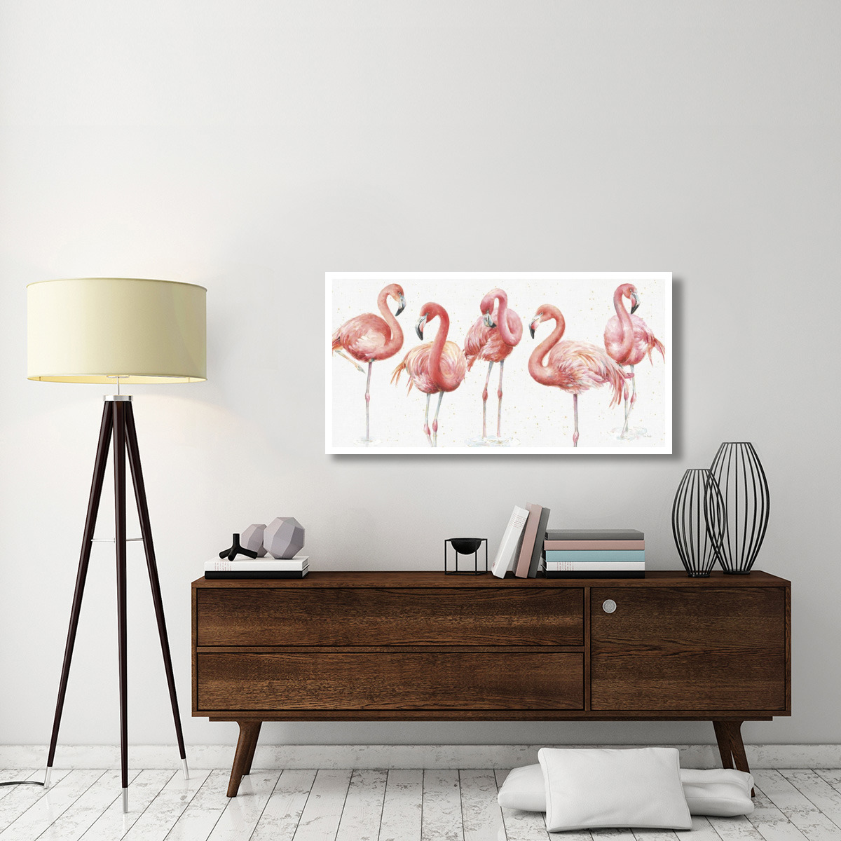 Gracefully Pink VIII -Paper Art-50&quotx26"