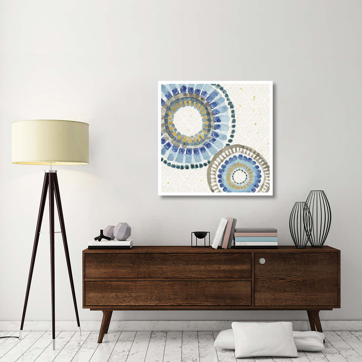 Indigold XVI -Paper Art-38&quotx38"