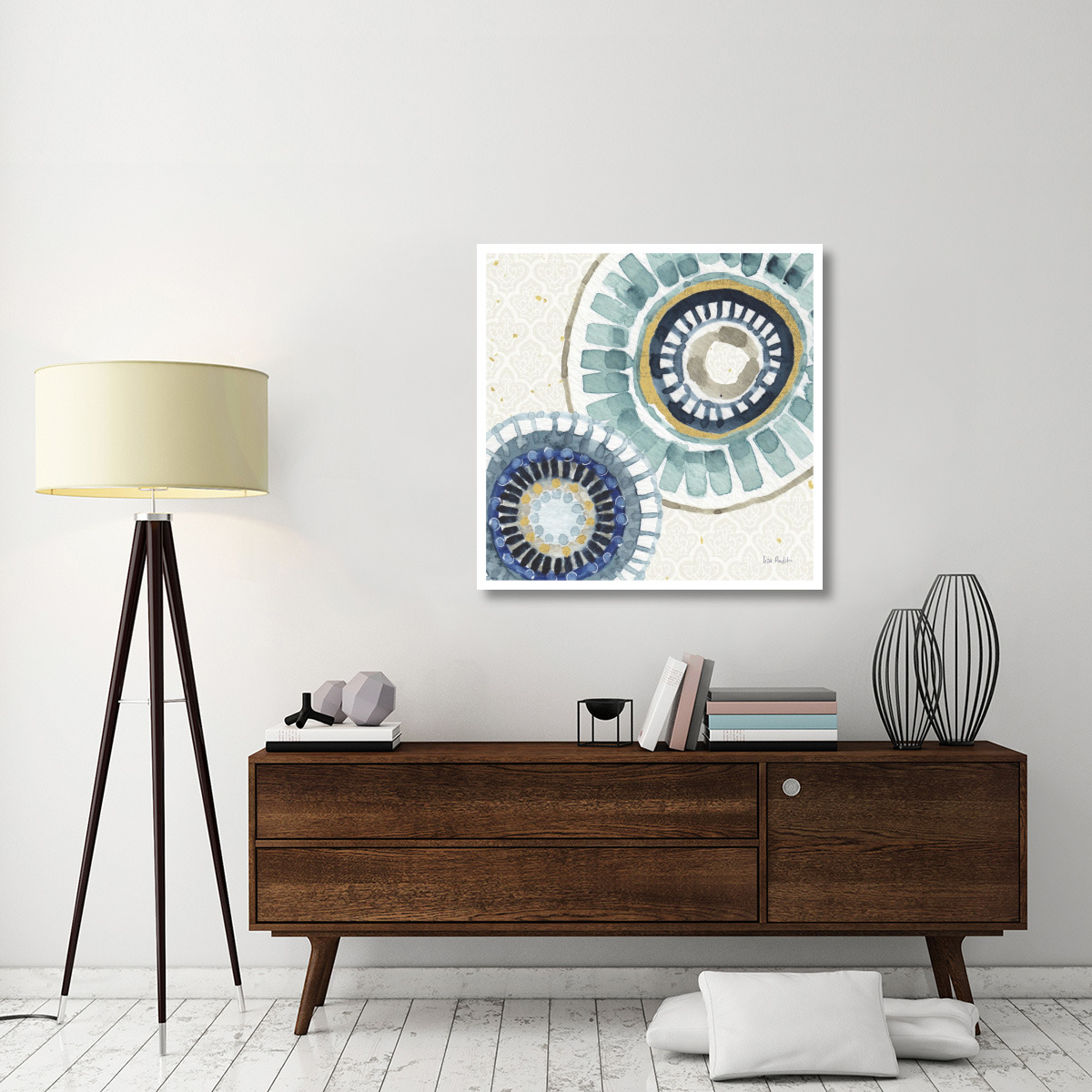 Indigold XV -Paper Art-38&quotx38"