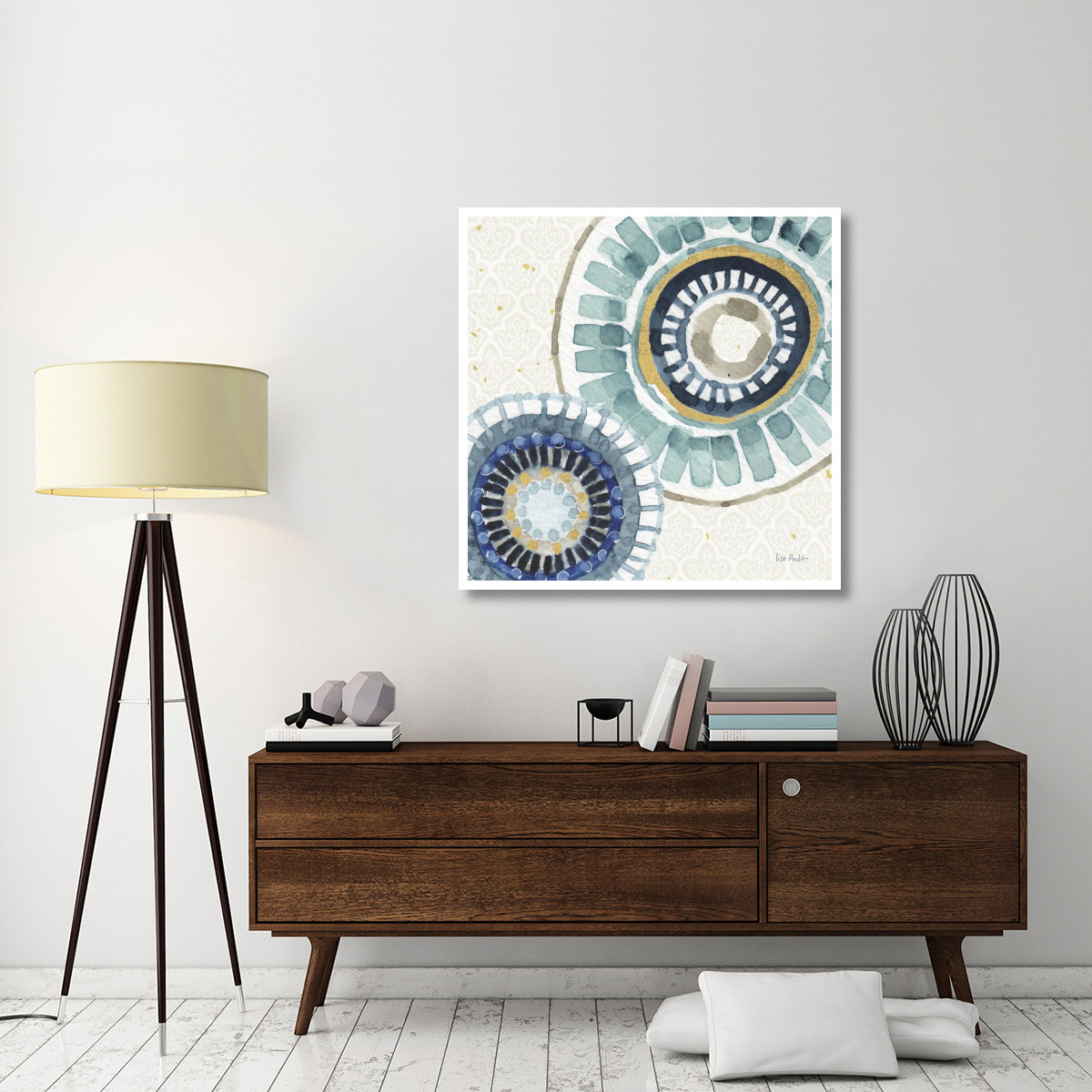 Indigold XV -Paper Art-42&quotx42"