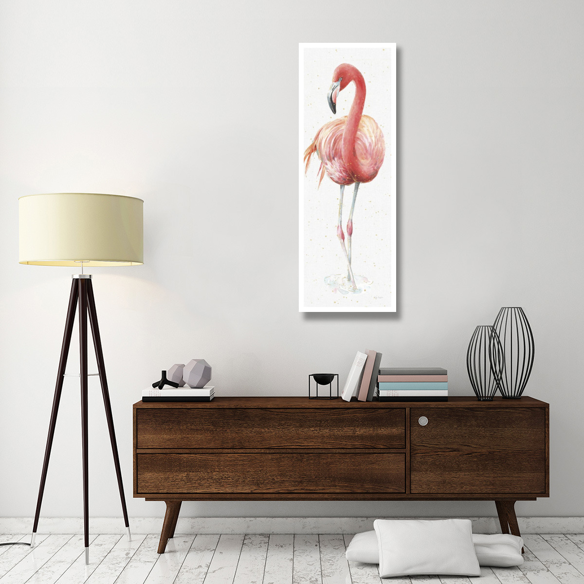 Gracefully Pink VI -Paper Art-20&quotx56"