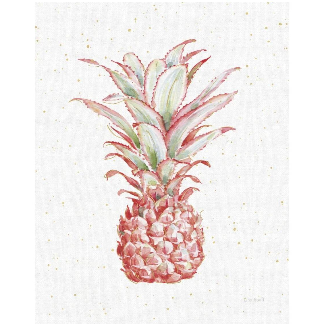 Gracefully Pink XII -Paper Art-24&quotx30"
