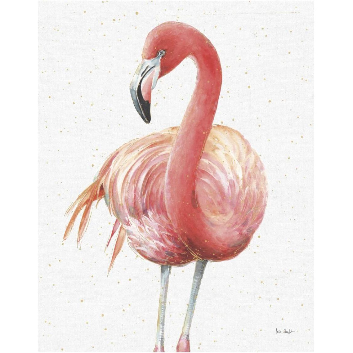 Gracefully Pink IV -Paper Art-30&quotx37"