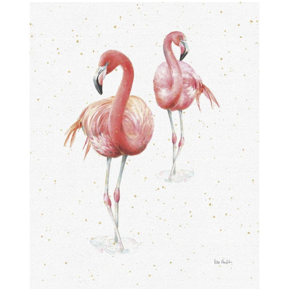 Gracefully Pink IX -Paper Art-24&quotx30"