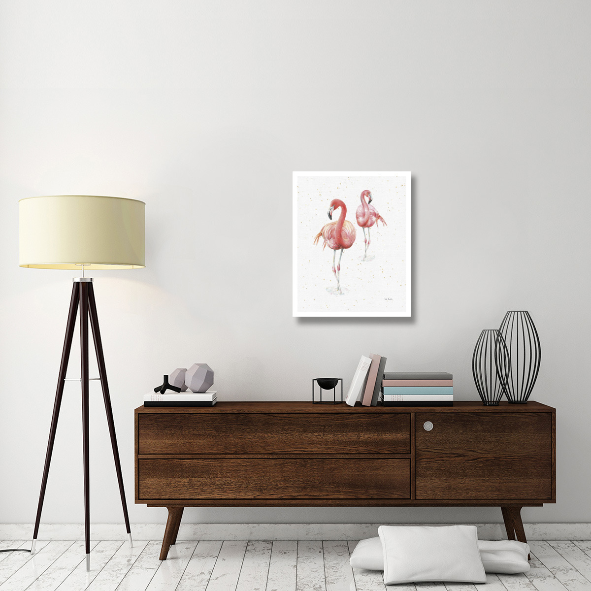 Gracefully Pink IX -Paper Art-24&quotx30"
