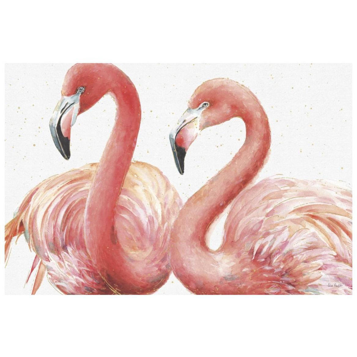 Gracefully Pink I -Paper Art-20&quotx14"