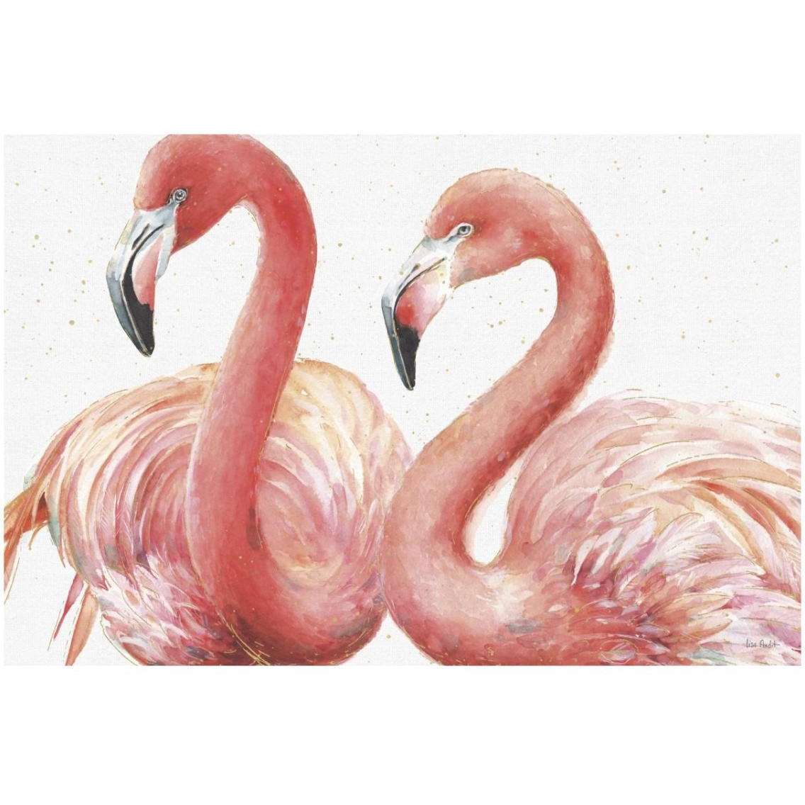 Gracefully Pink I -Paper Art-32&quotx22"