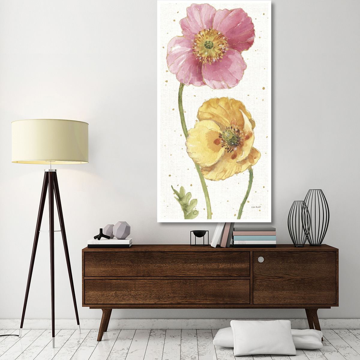 Spring Softies IV -Paper Art-38&quotx74"
