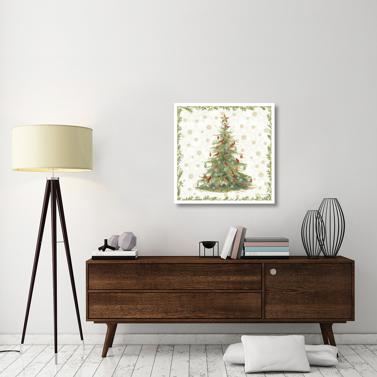 Precious Holiday I -Paper Art-32&quotx32"