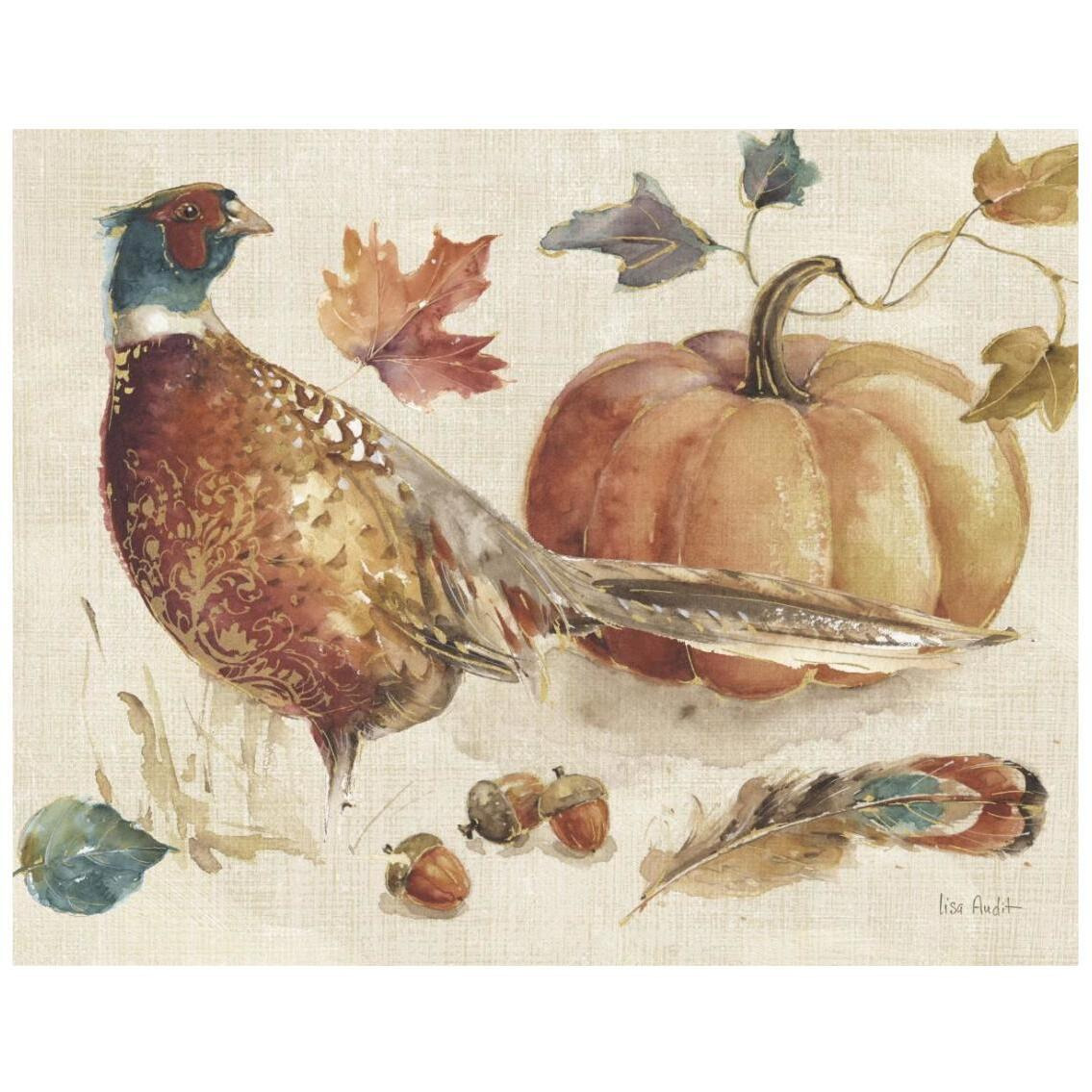 Harvest Moment I -Paper Art-26&quotx22"