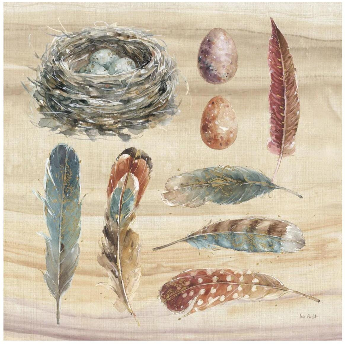 Spiced Nature X -Paper Art-42&quotx42"