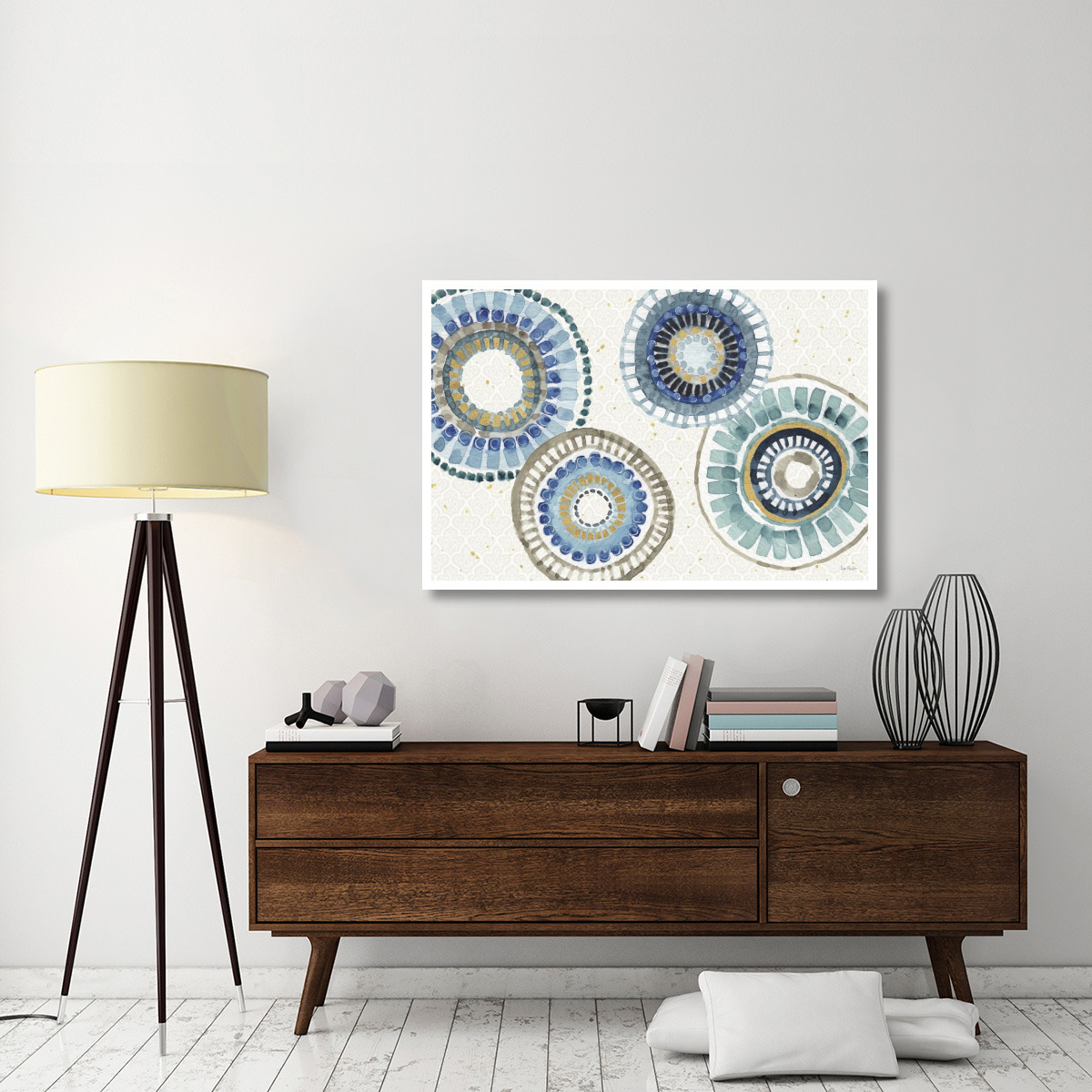 Indigold XXV -Paper Art-50&quotx34"