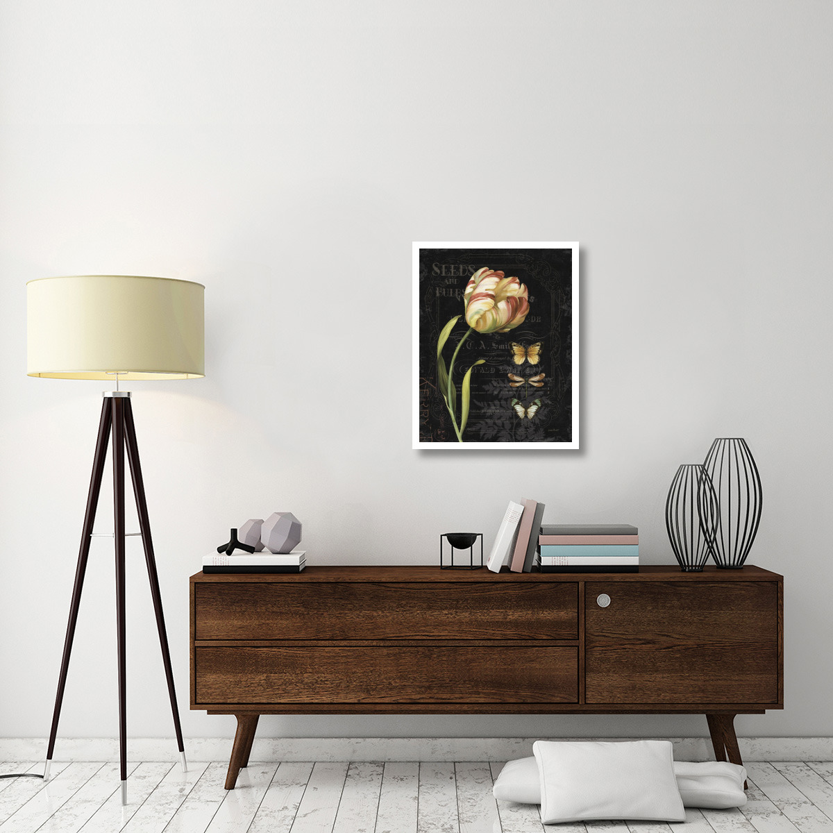 Mothers Treasures IV Dark -Paper Art-24&quotx30"